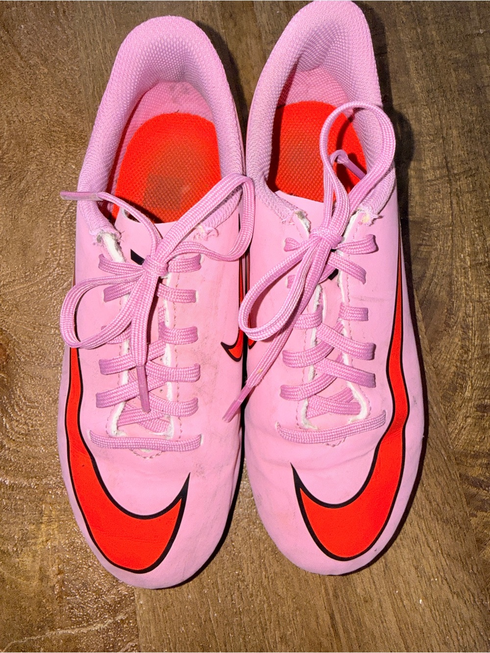 Nike Pink Soccer Cleats